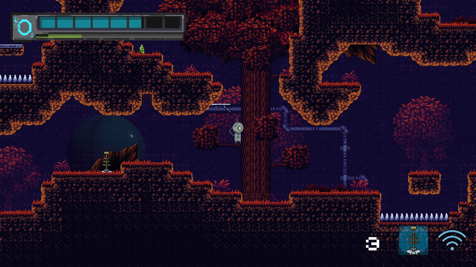 2D platformer level